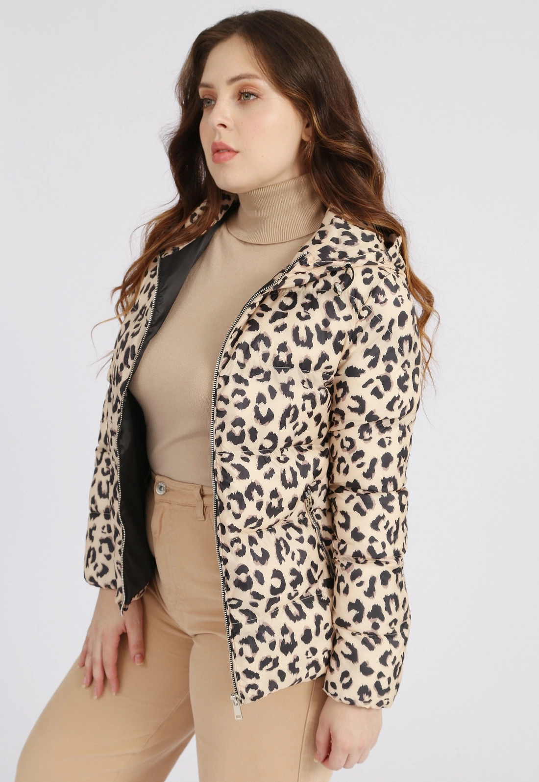 Jaqueta Nylon Animal Print
