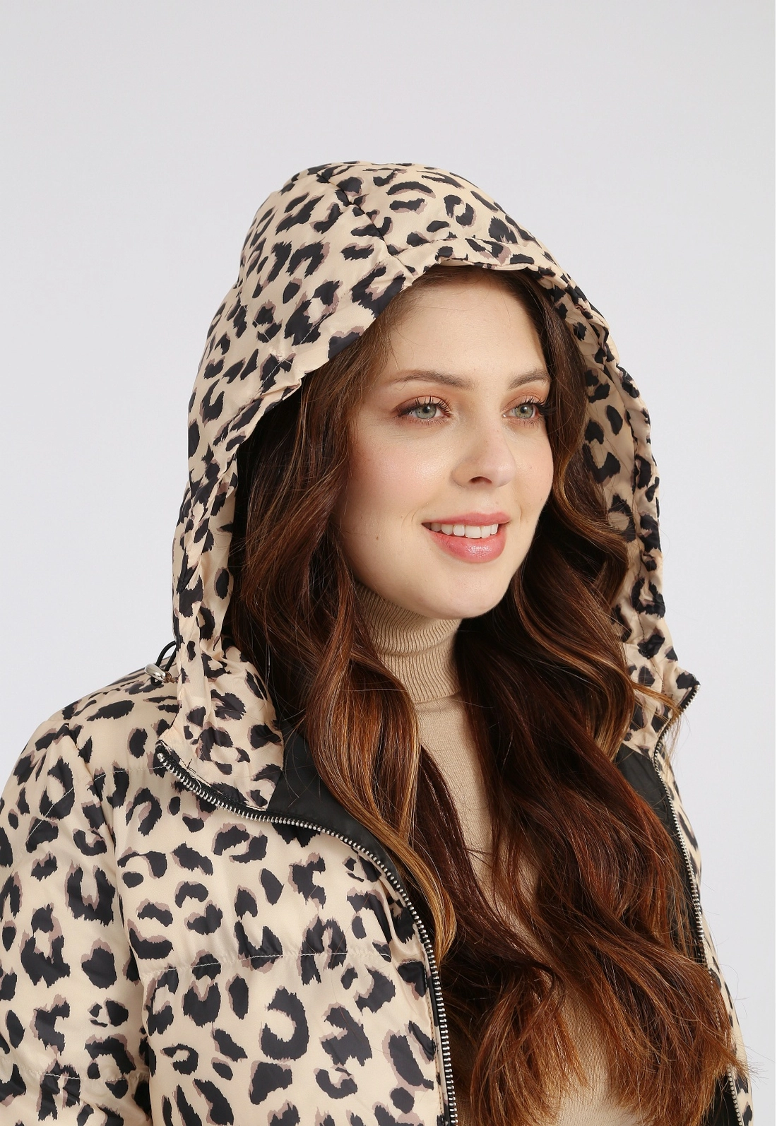 Jaqueta Nylon Animal Print