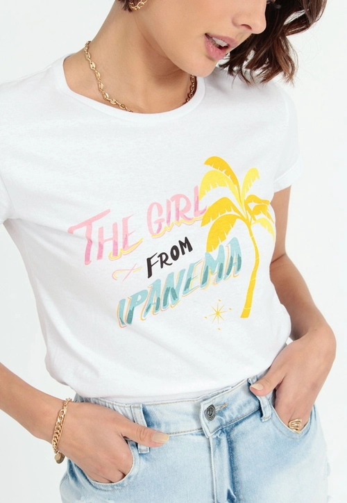Blusa T-Shirt Garota De Ipanema