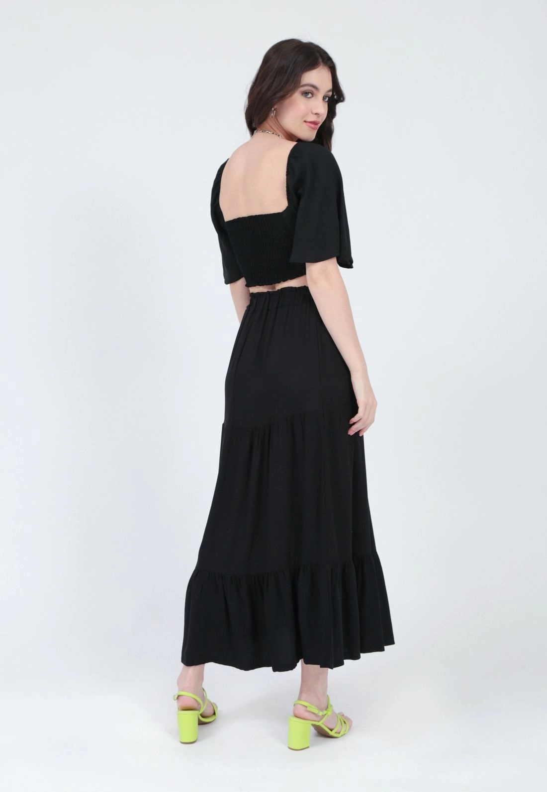Saia Viscose Midi Marias