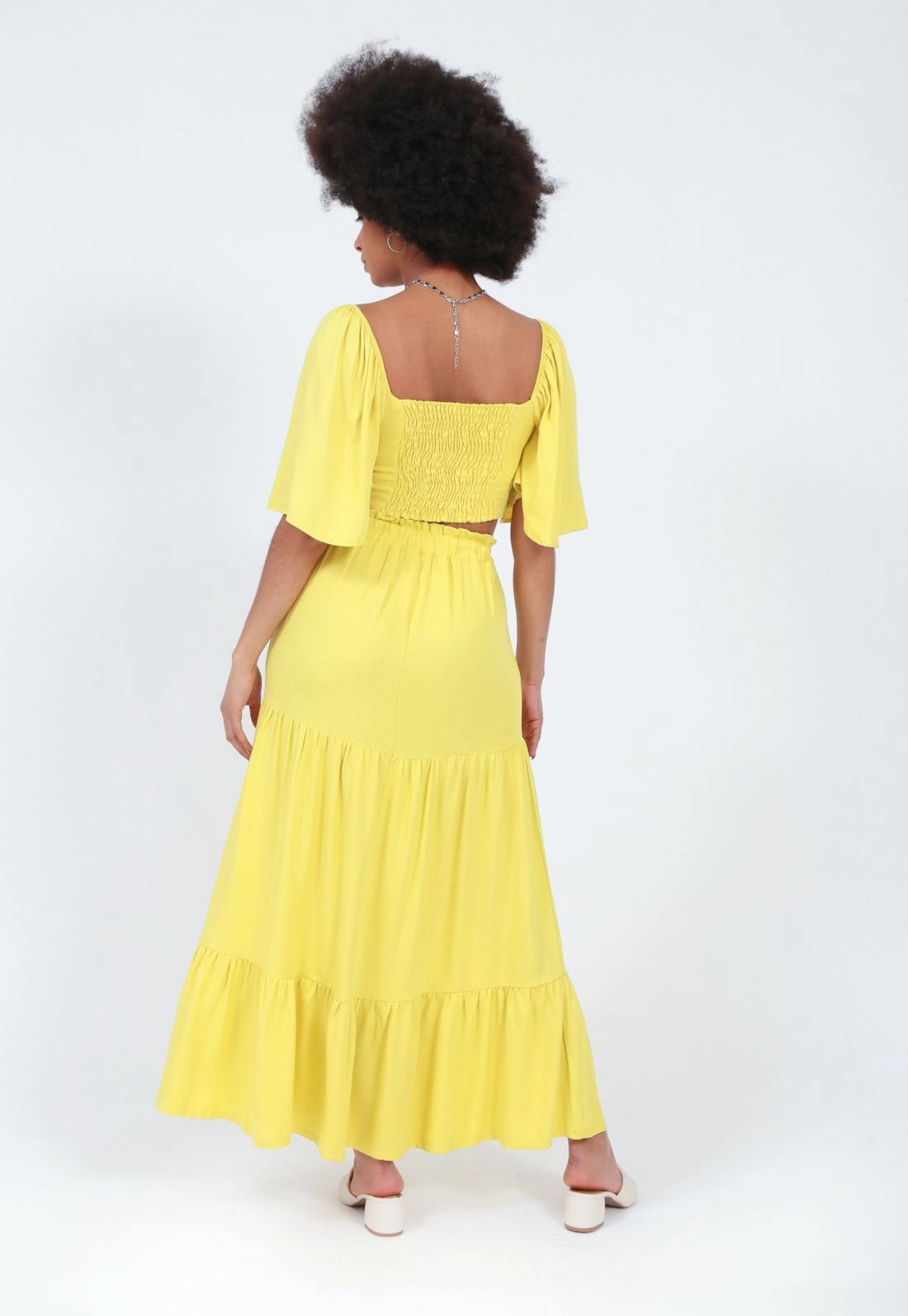 Saia Viscose Midi Marias