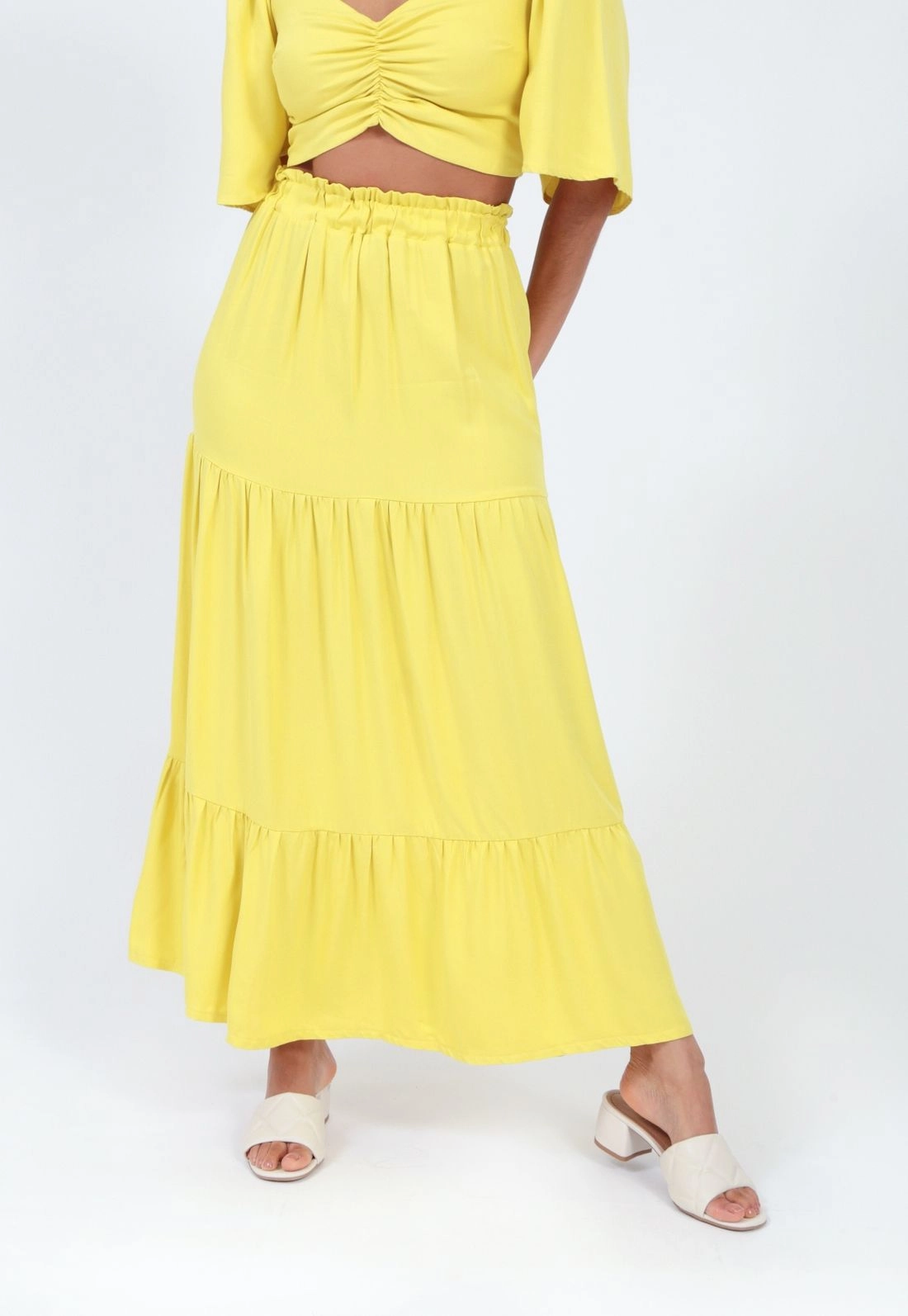 Saia Viscose Midi Marias