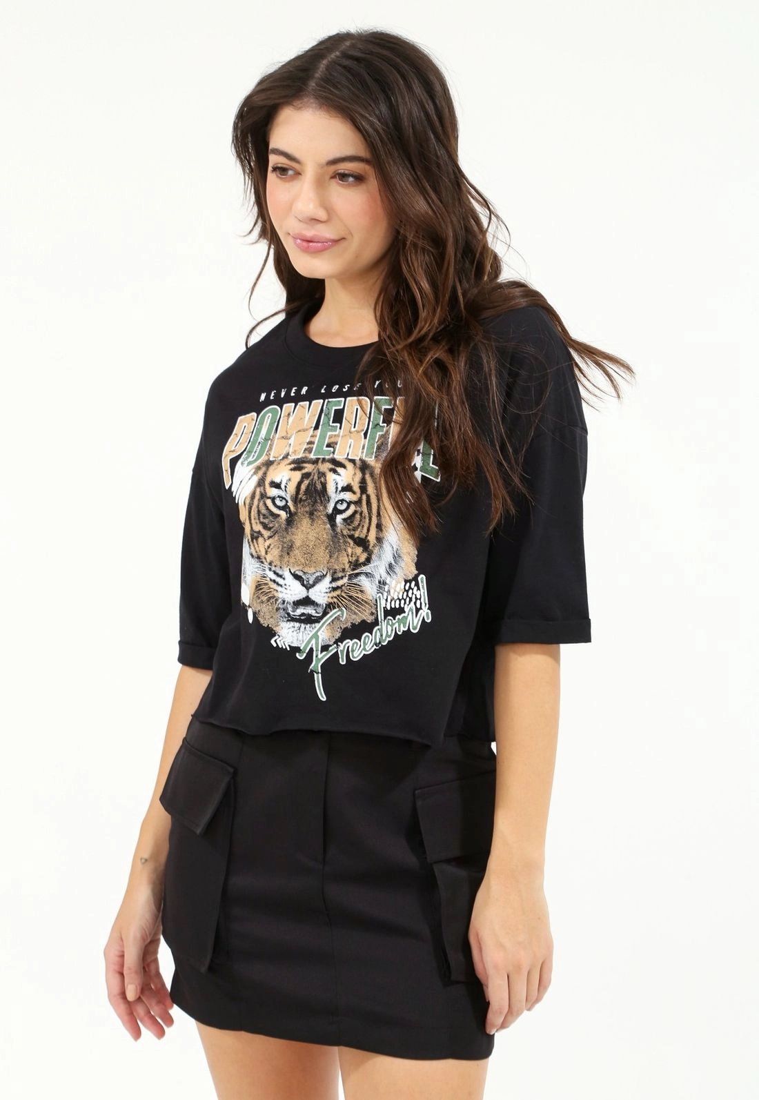 T-Shirt M/M M/C Silk Tigre g