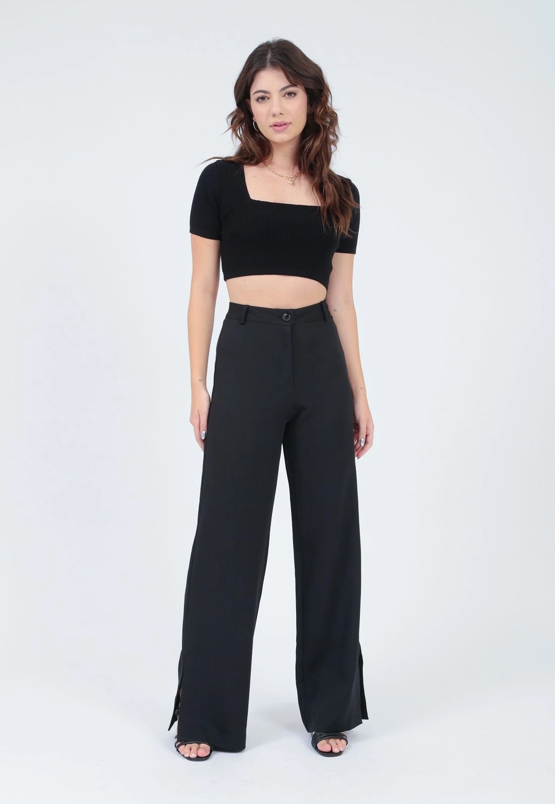 Calça Pantalona Alfaiataria