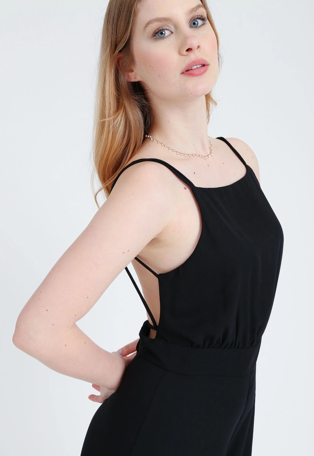 Macacão Viscose Twill Alça