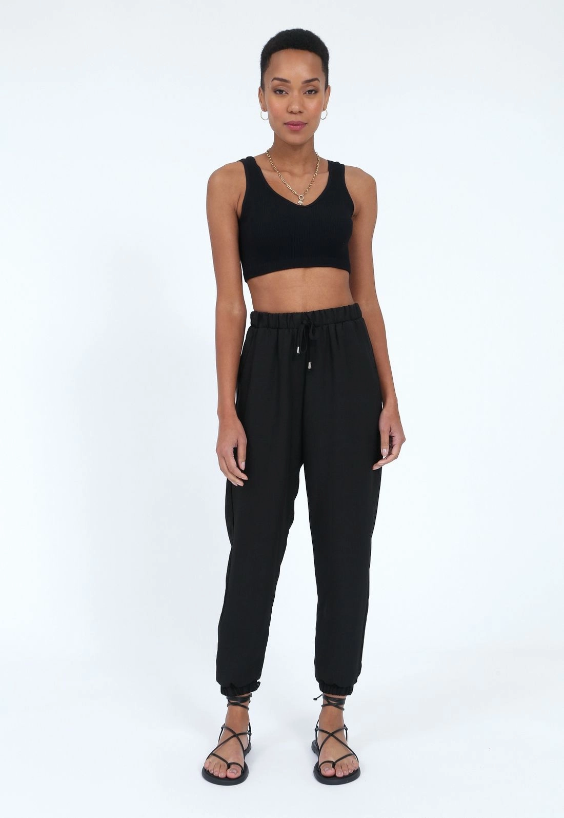 Calça Jogger Cordão