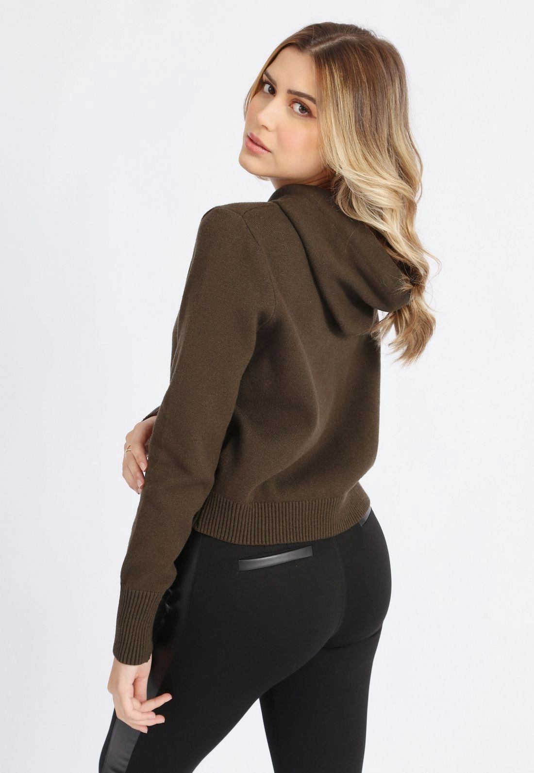 Blusa Tricô Cordão Strass g