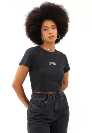 Cropped Cotton M/C Bordado Brooklyn