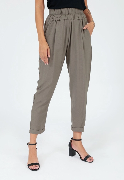 Calça Crepe Cós Elástico