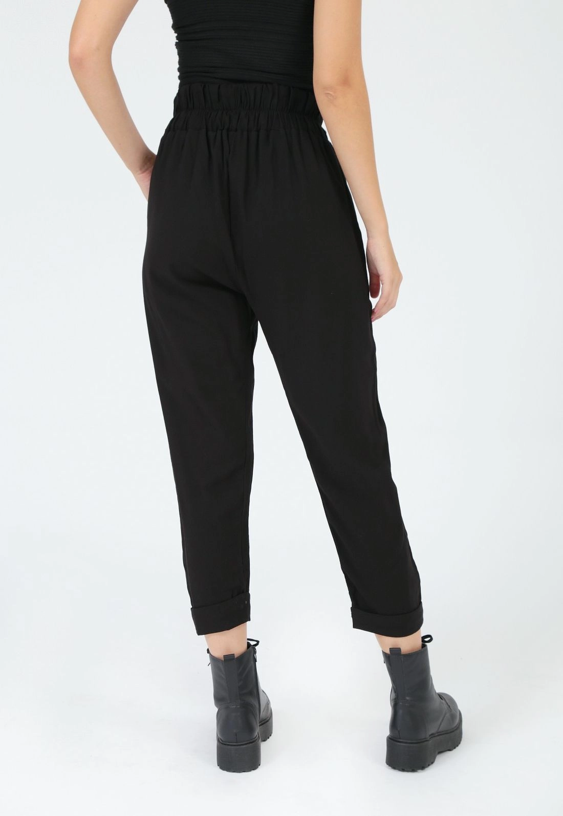 Calça Crepe Cós Elástico