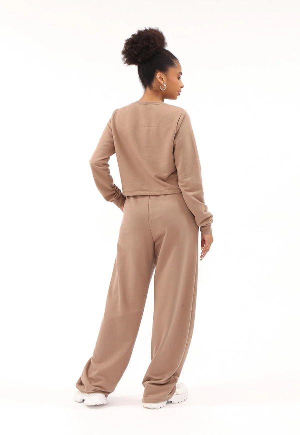Calça Moletom Wide Leg