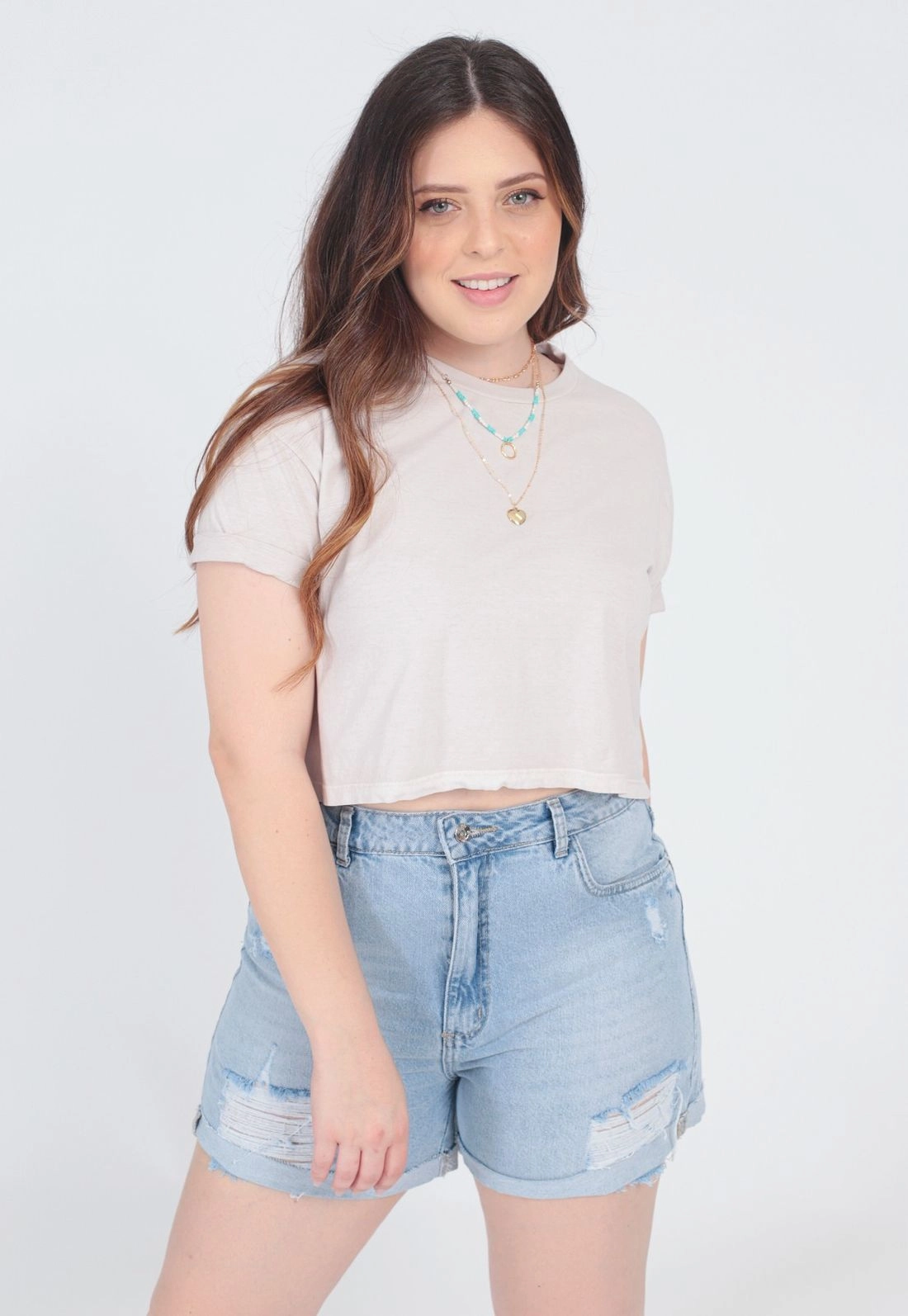 Blusa Cropped Estonada