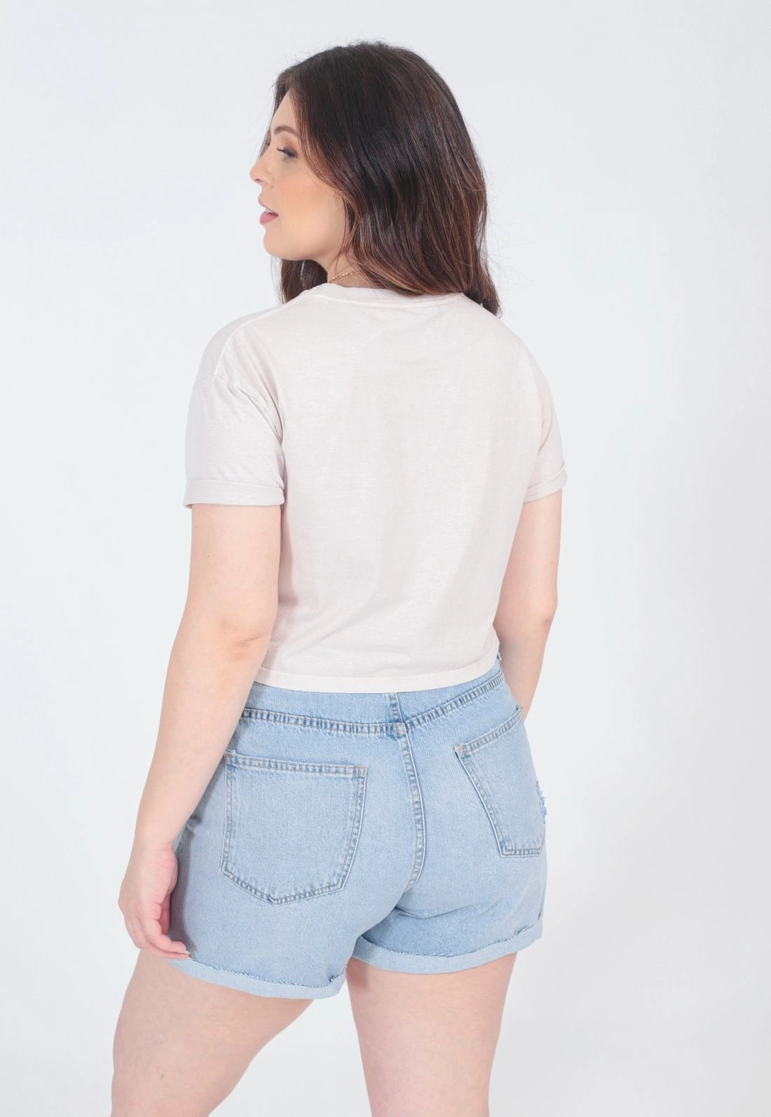 Blusa Cropped Estonada
