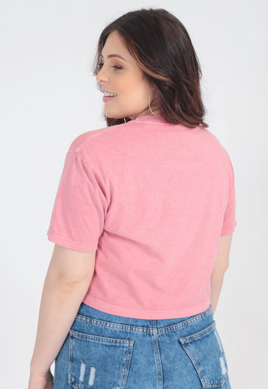Blusa Cropped Estonada
