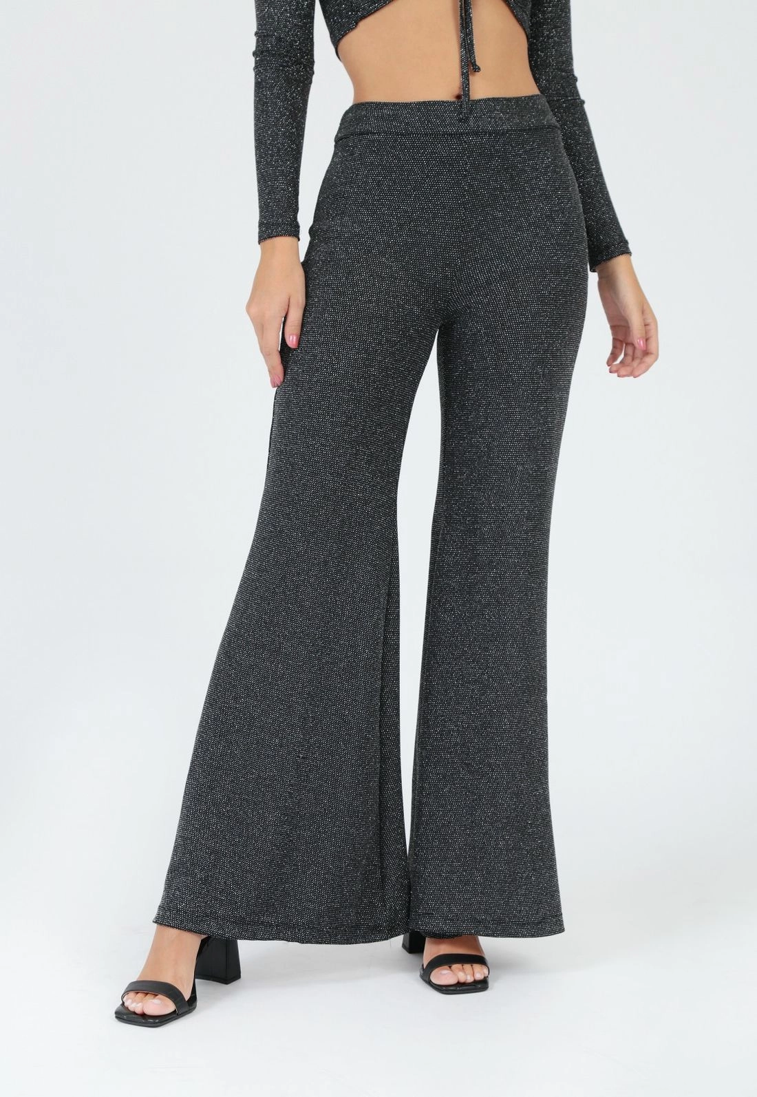 Calça Lurex Flare P