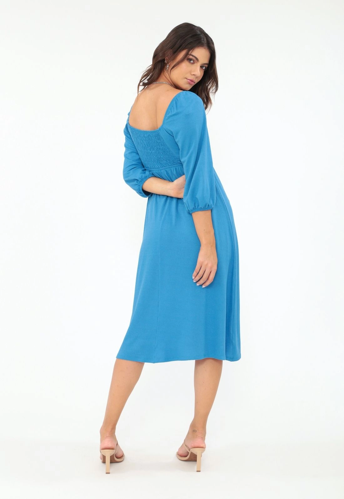 Vestido Vicenza M/7/8 Vazado