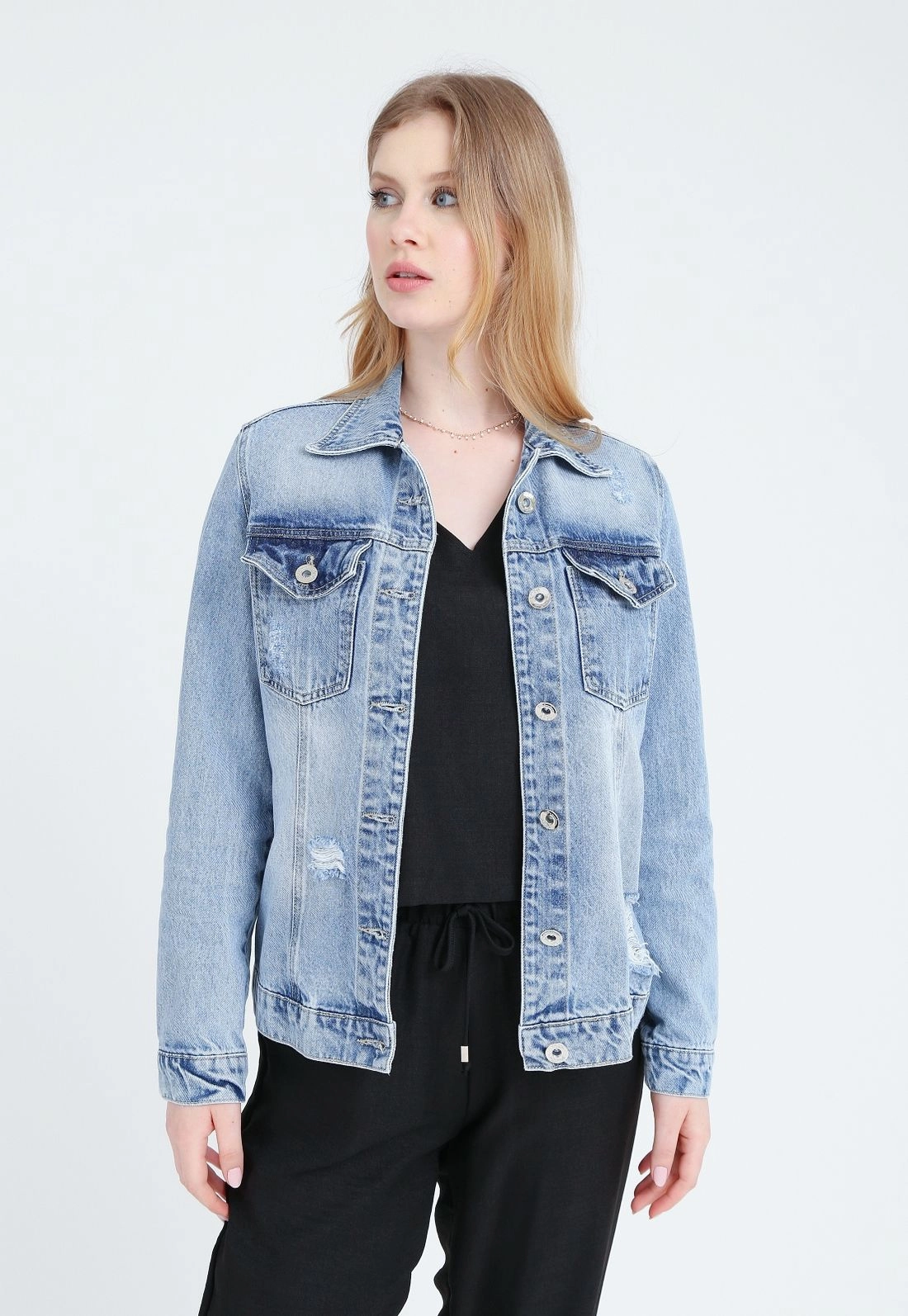 Jaqueta Jeans M/L Premium Puidos