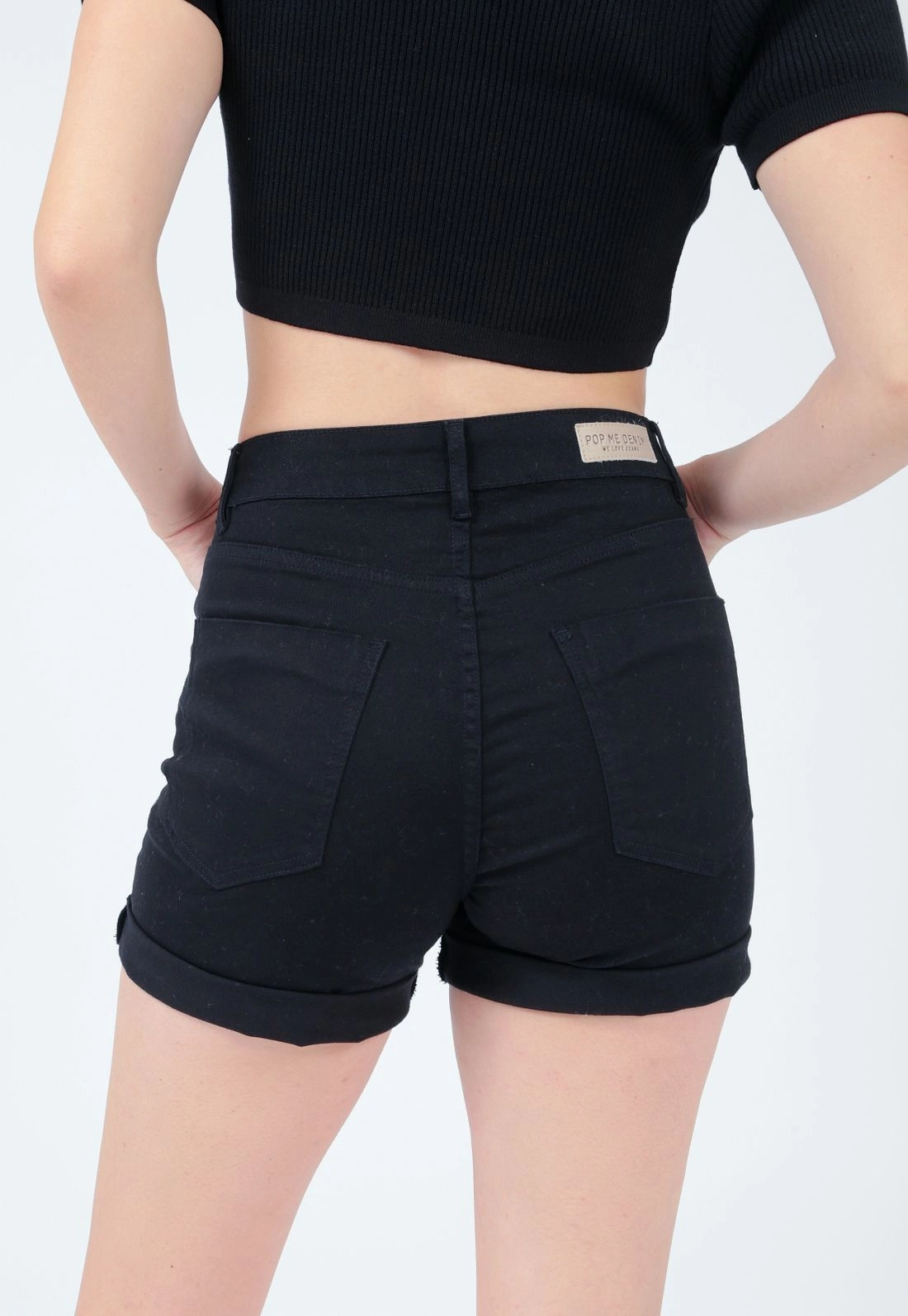 Shorts Sarja Estonado Barra Virada