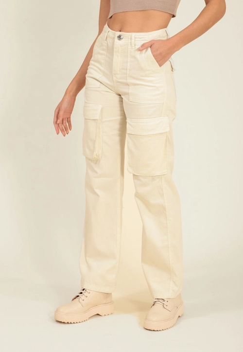 Calça Sarja Bolso Cargo
