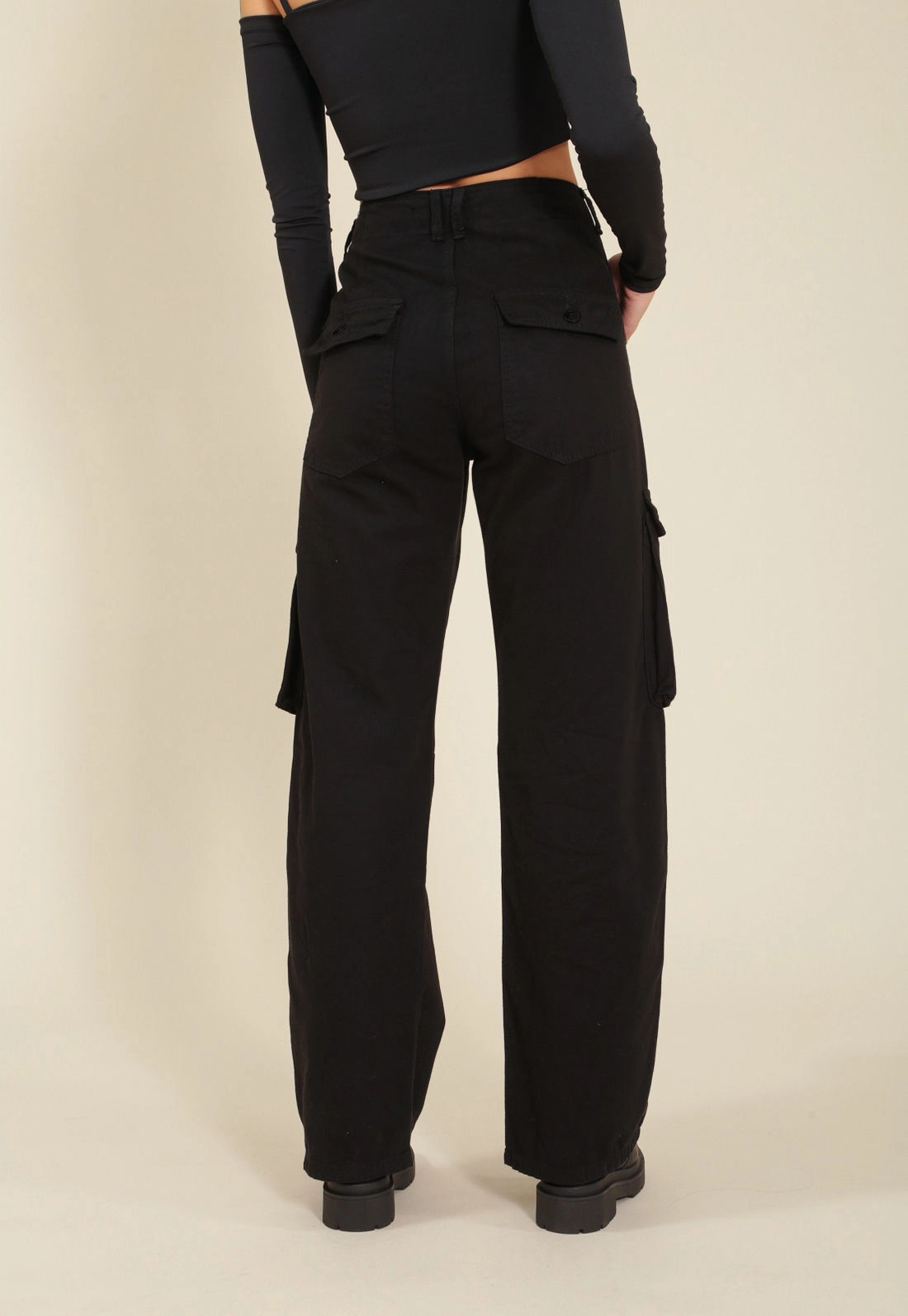 Calça Sarja Bolso Cargo