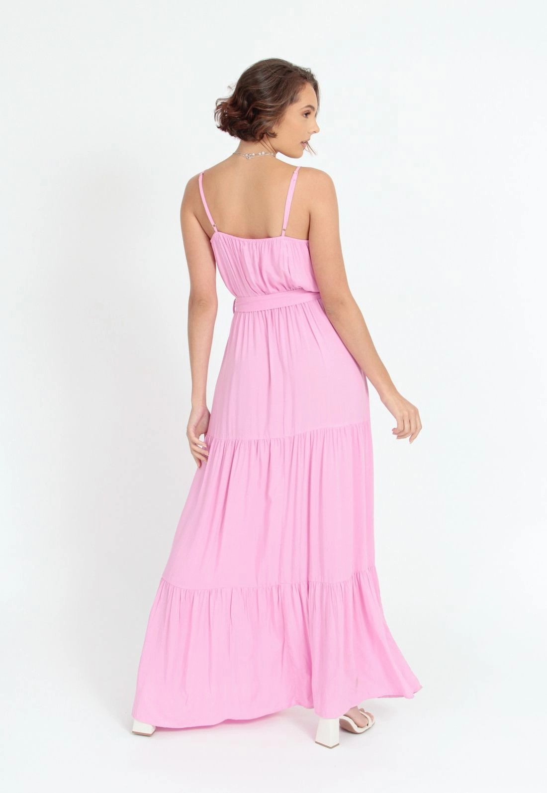 Vestido Longo 3 Marias Faixa