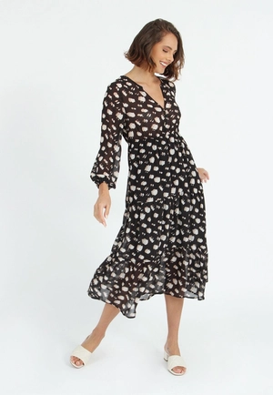 Vestido Midi Estampado