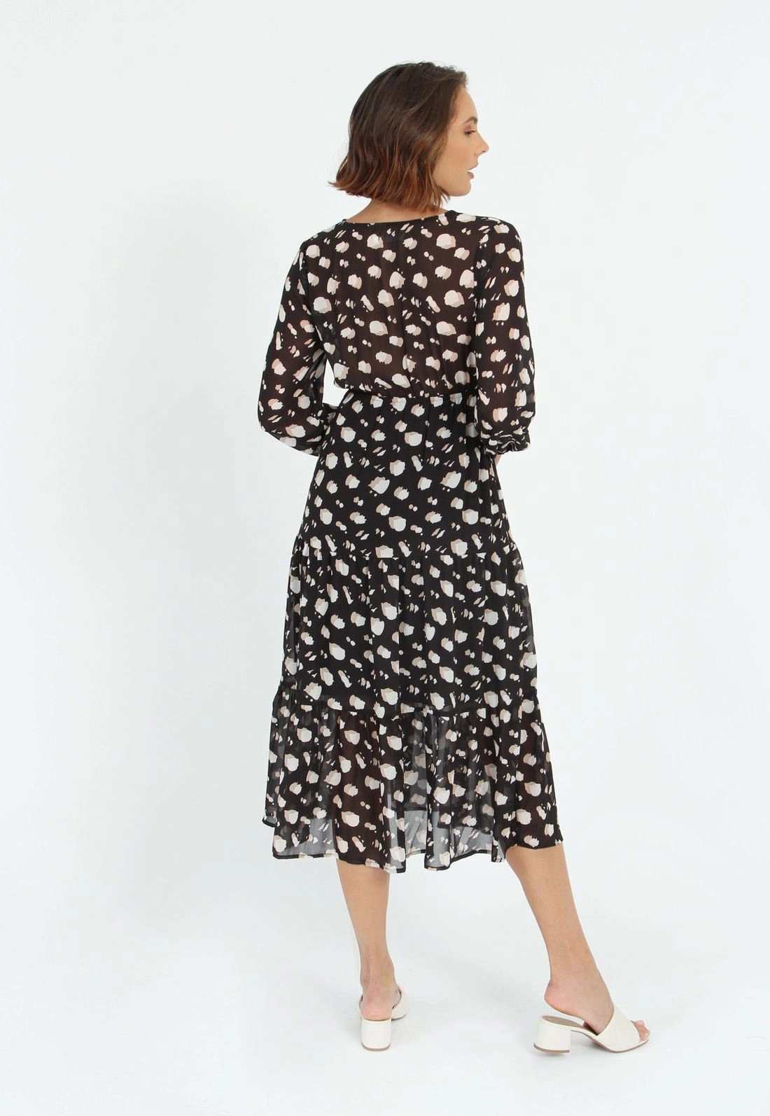 Vestido Midi Estampado