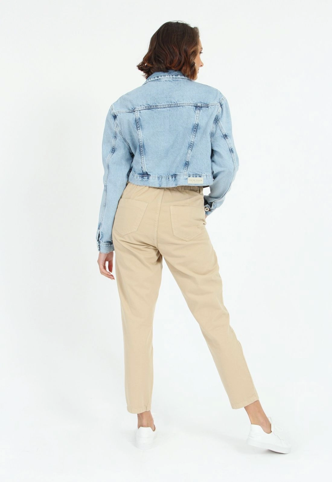 Calça Sarja Pregas