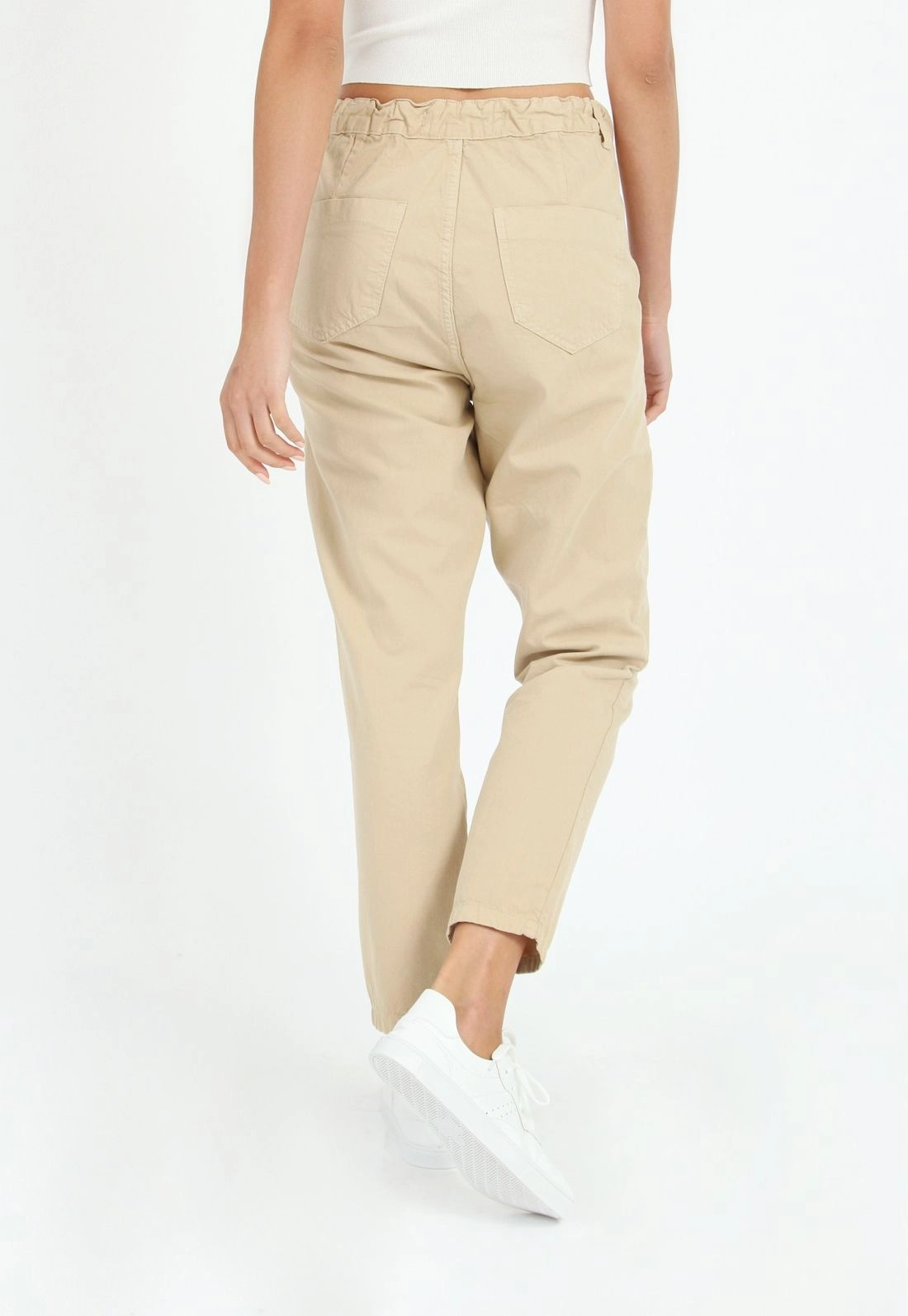 Calça Sarja Pregas