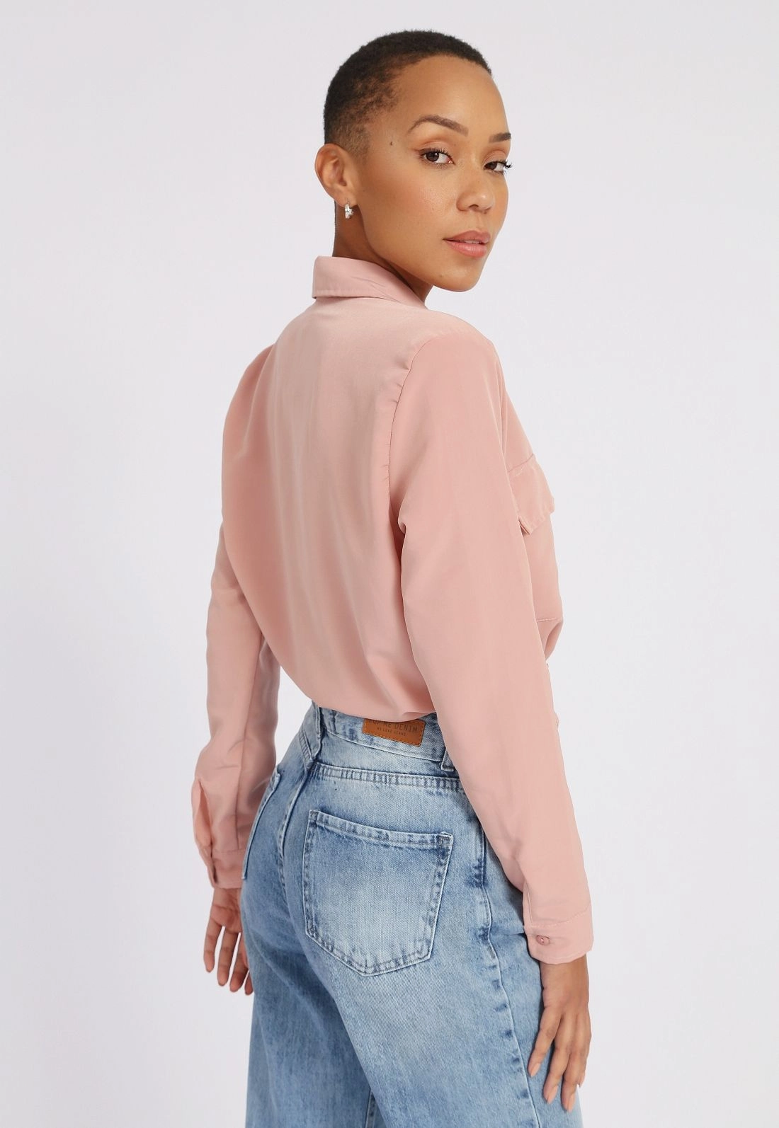 Camisa Manga Longa Barra Puxador P