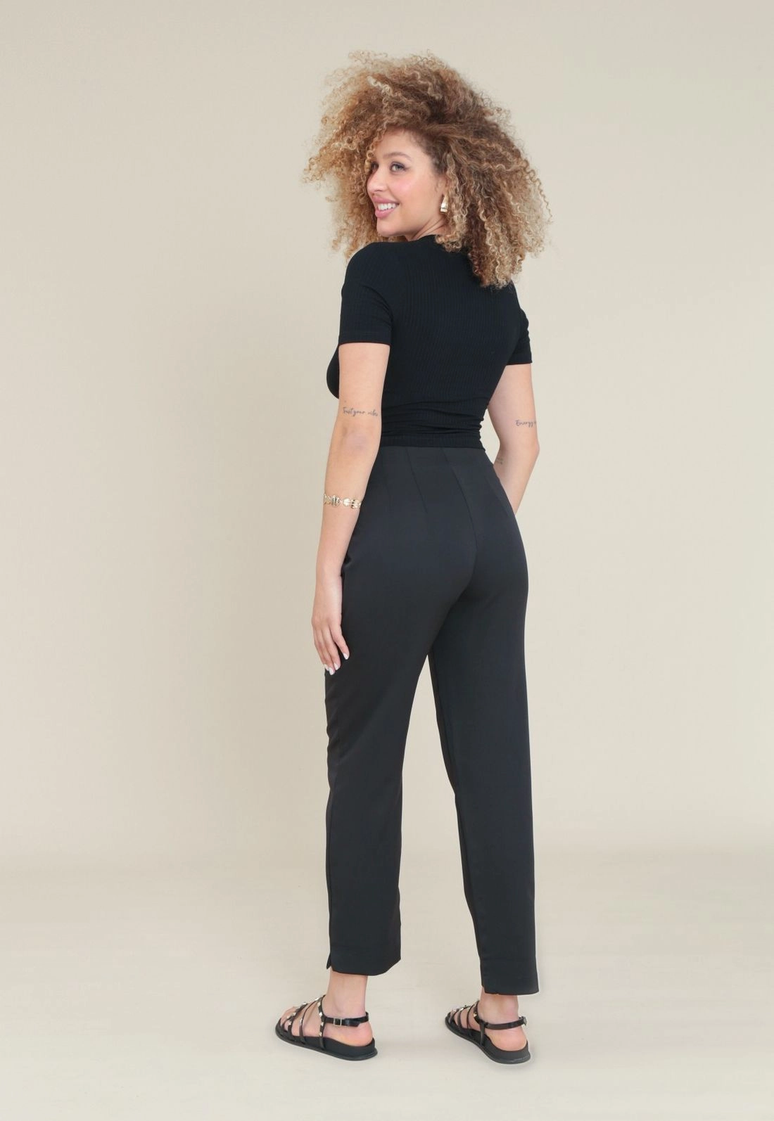 Calça Alfaiataria Cintura Alta