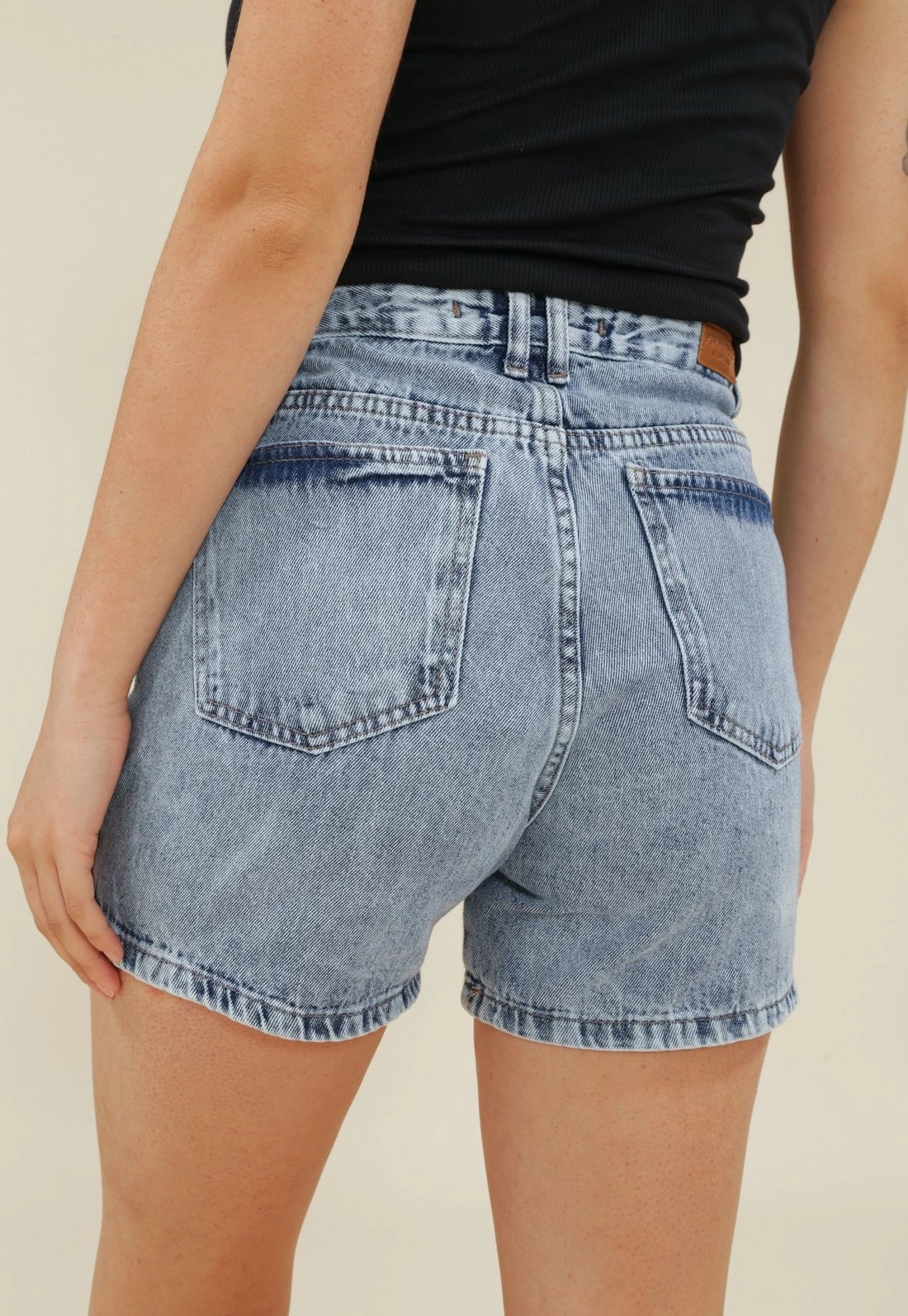 Short Jeans Cintura Alta
