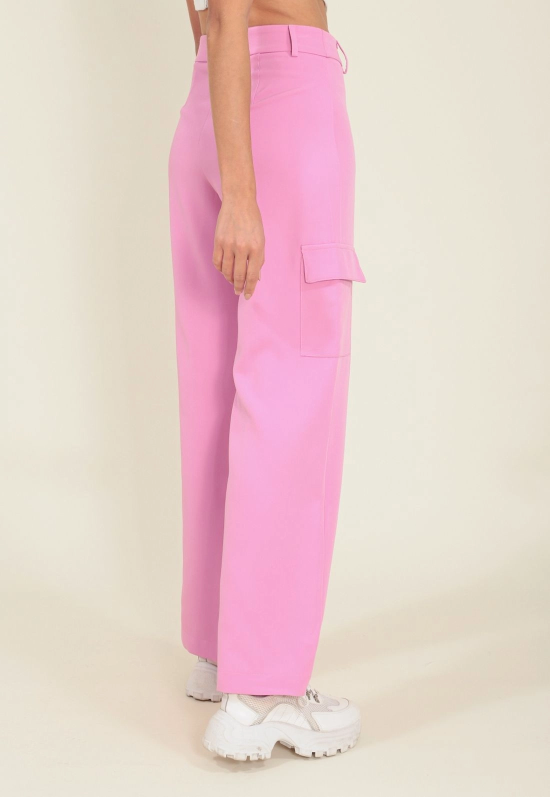 Calça Alfaiataria Bolso Cargo