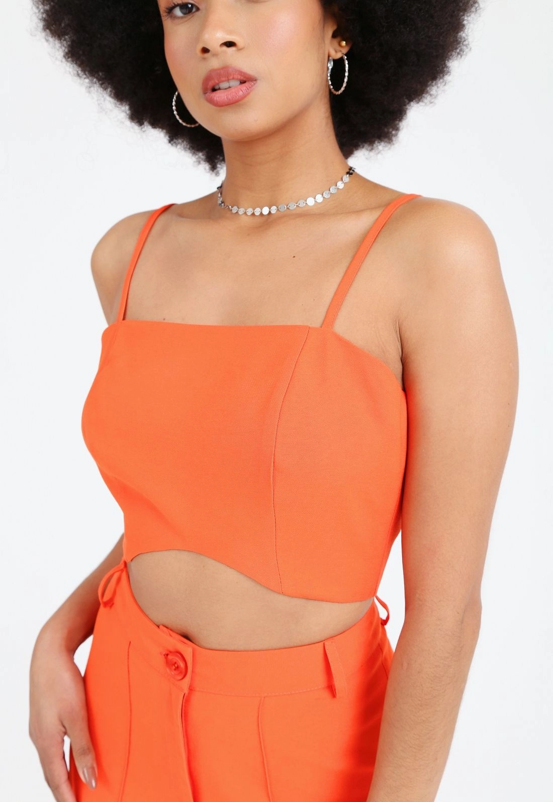 Cropped Crepe Alça P