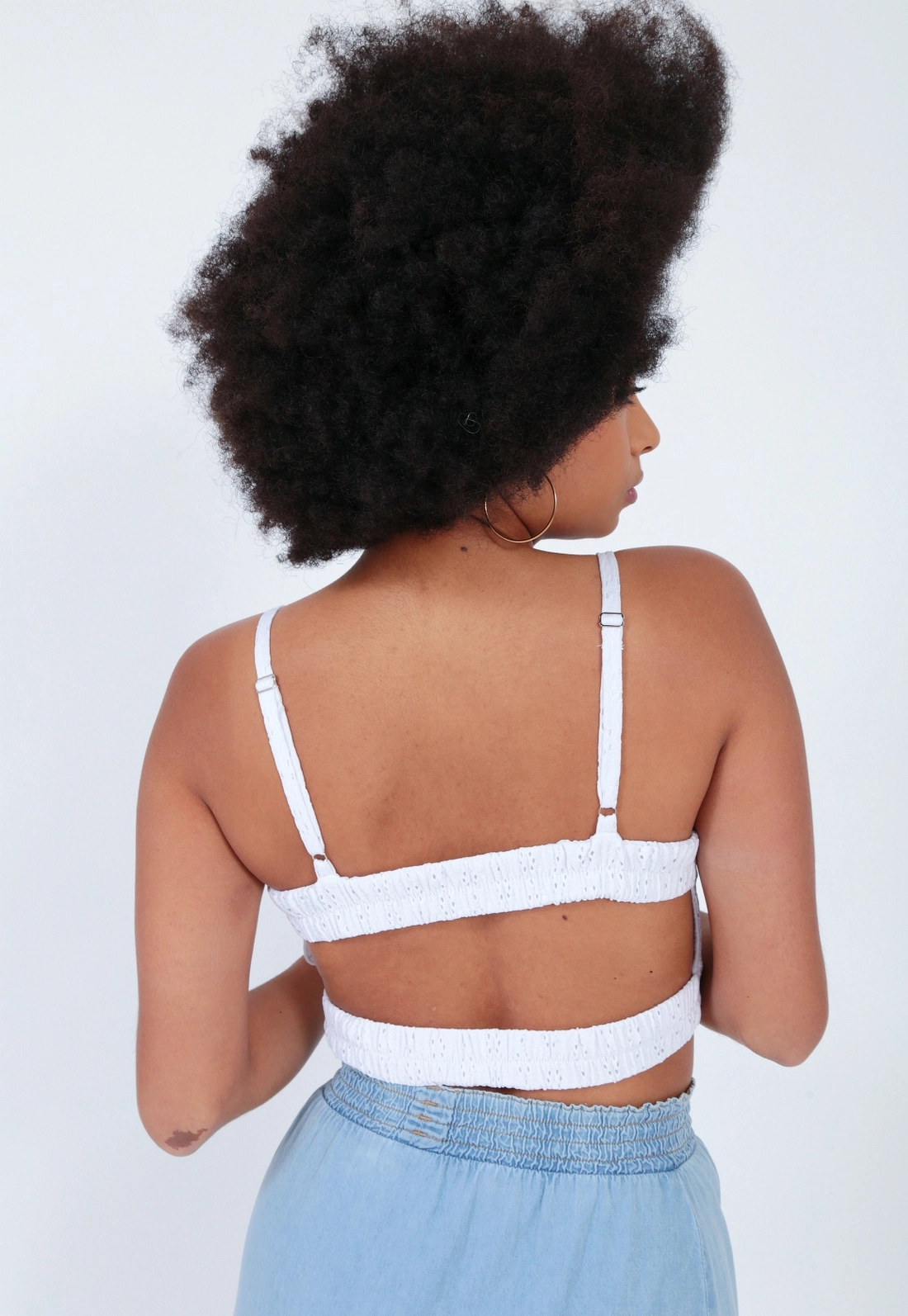 Cropped Lasie Alça Elo Busto