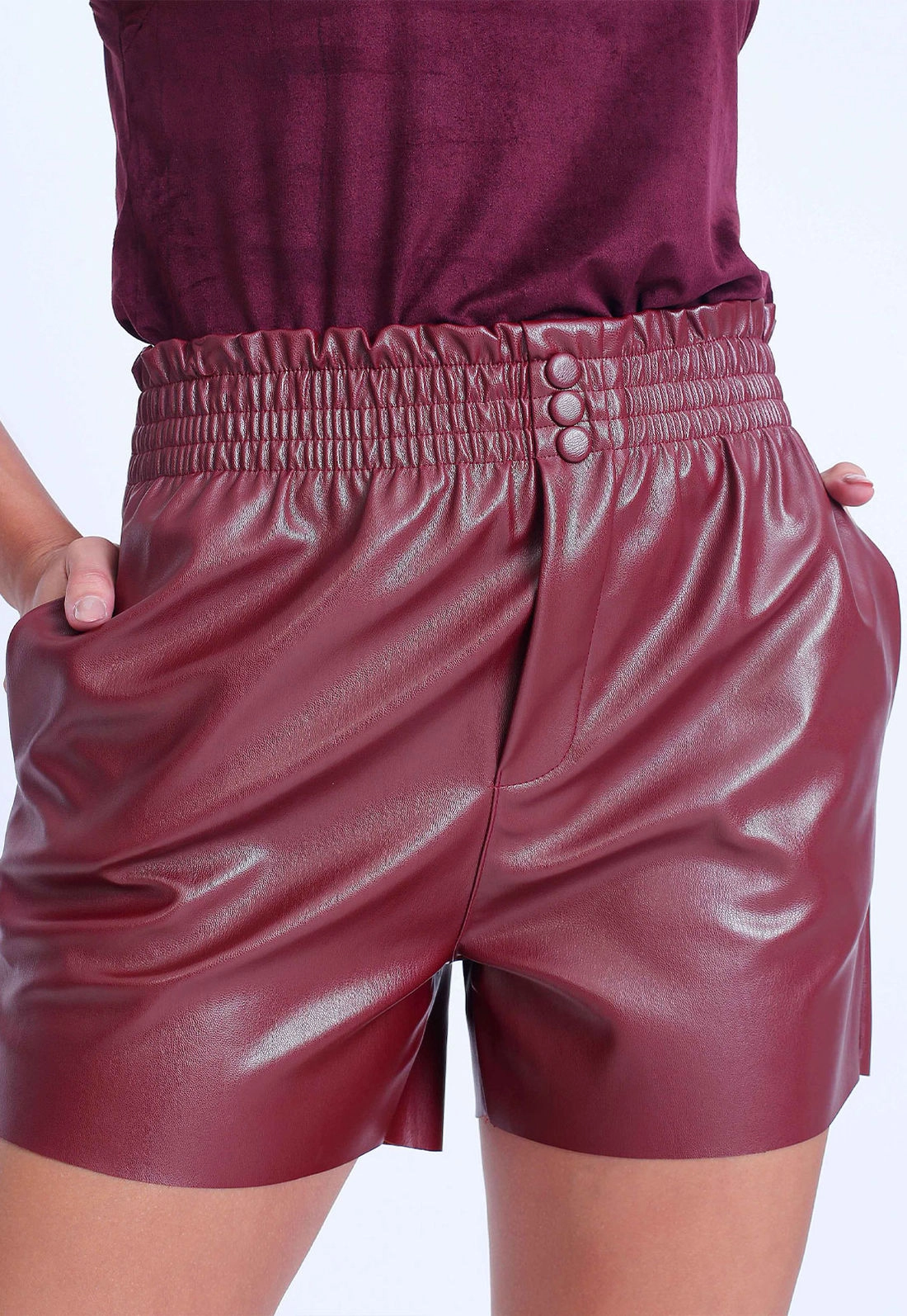 Shorts Bolso Elástico