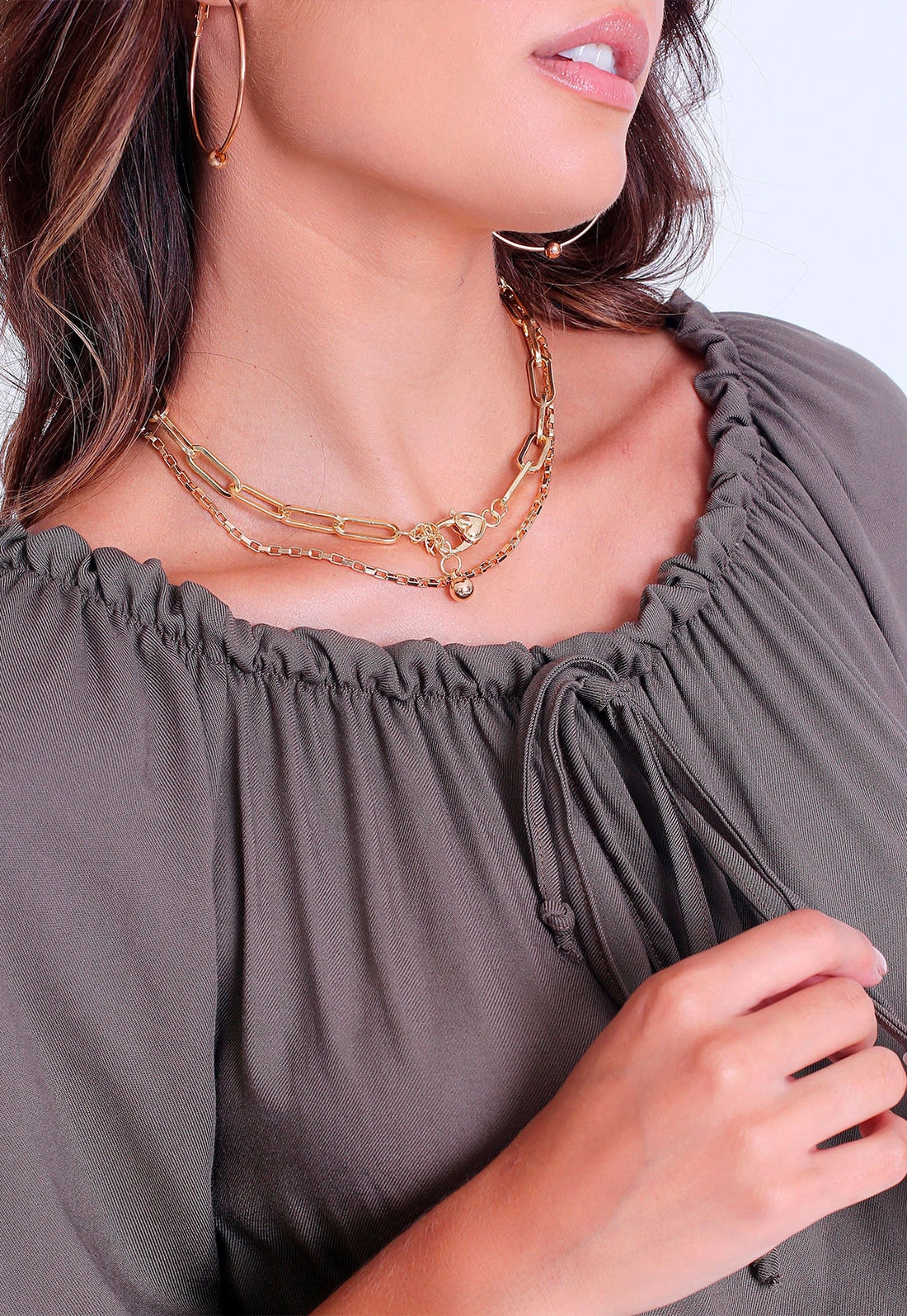 Vestido Viscose Midi Camadas
