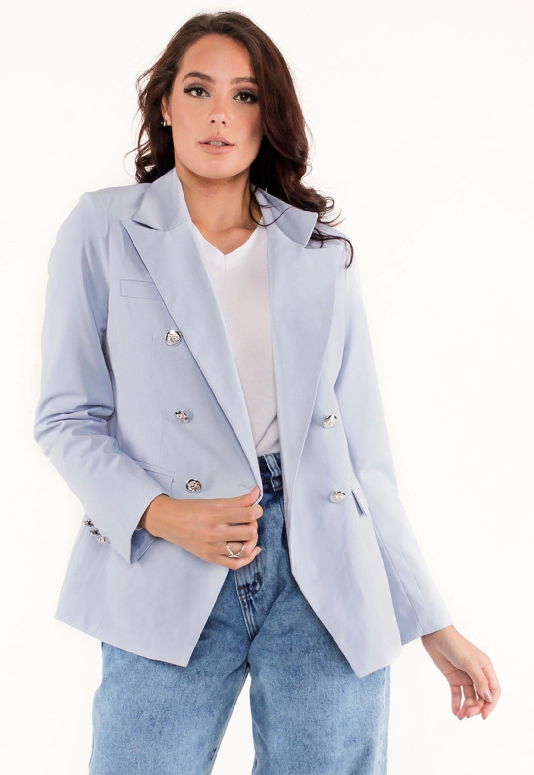 Blazer Alfaiataria Botão Duplo