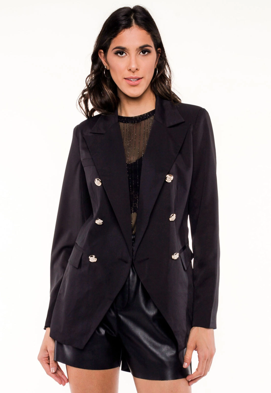 Blazer Alfaiataria Botão Duplo