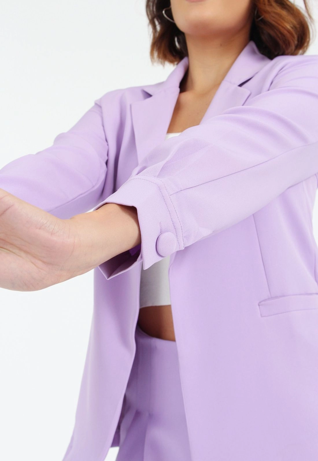Blazer Alfaiataria Manga Longa