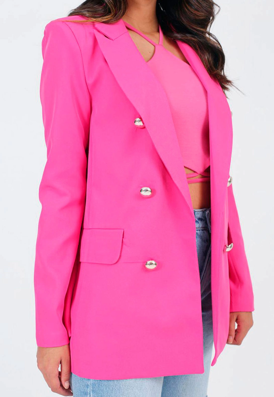 Blazer Alfaiataria Botões