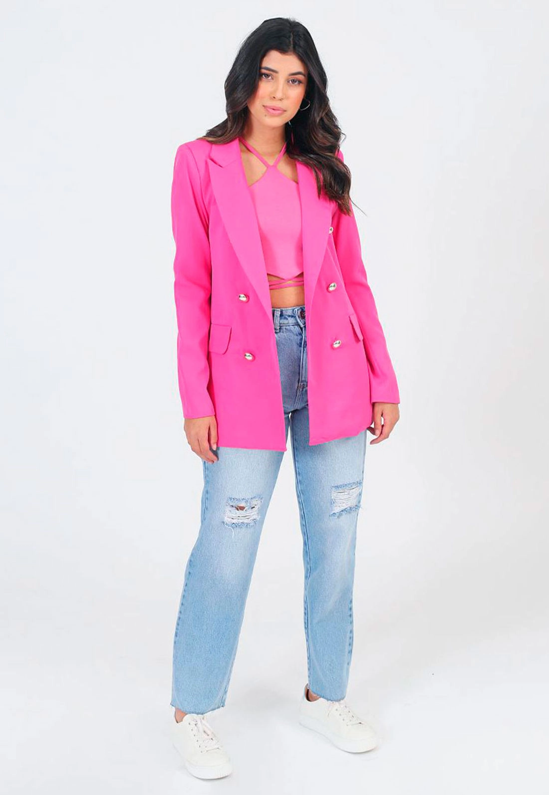 Blazer Alfaiataria Botões