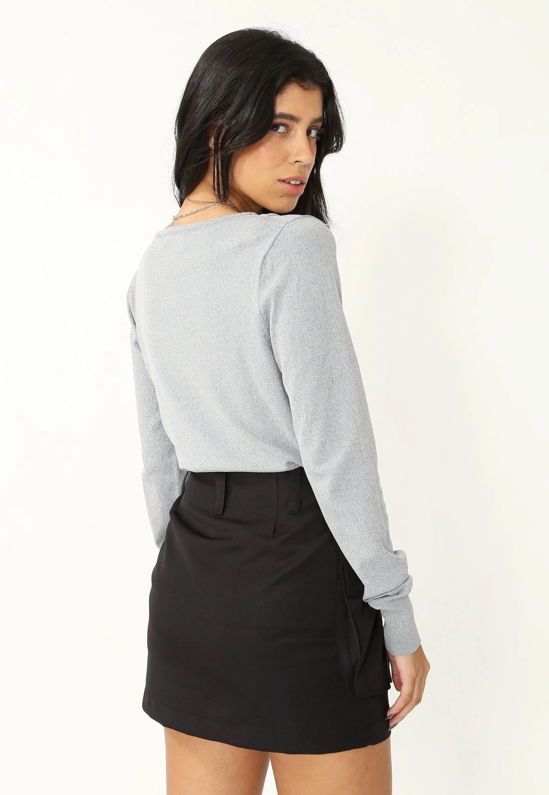 Blusa Tricô Tela