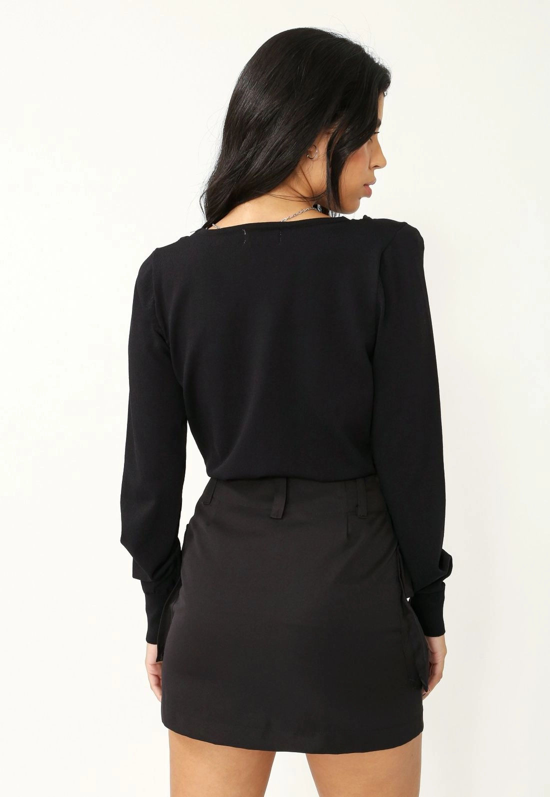 Blusa Tricô Tela