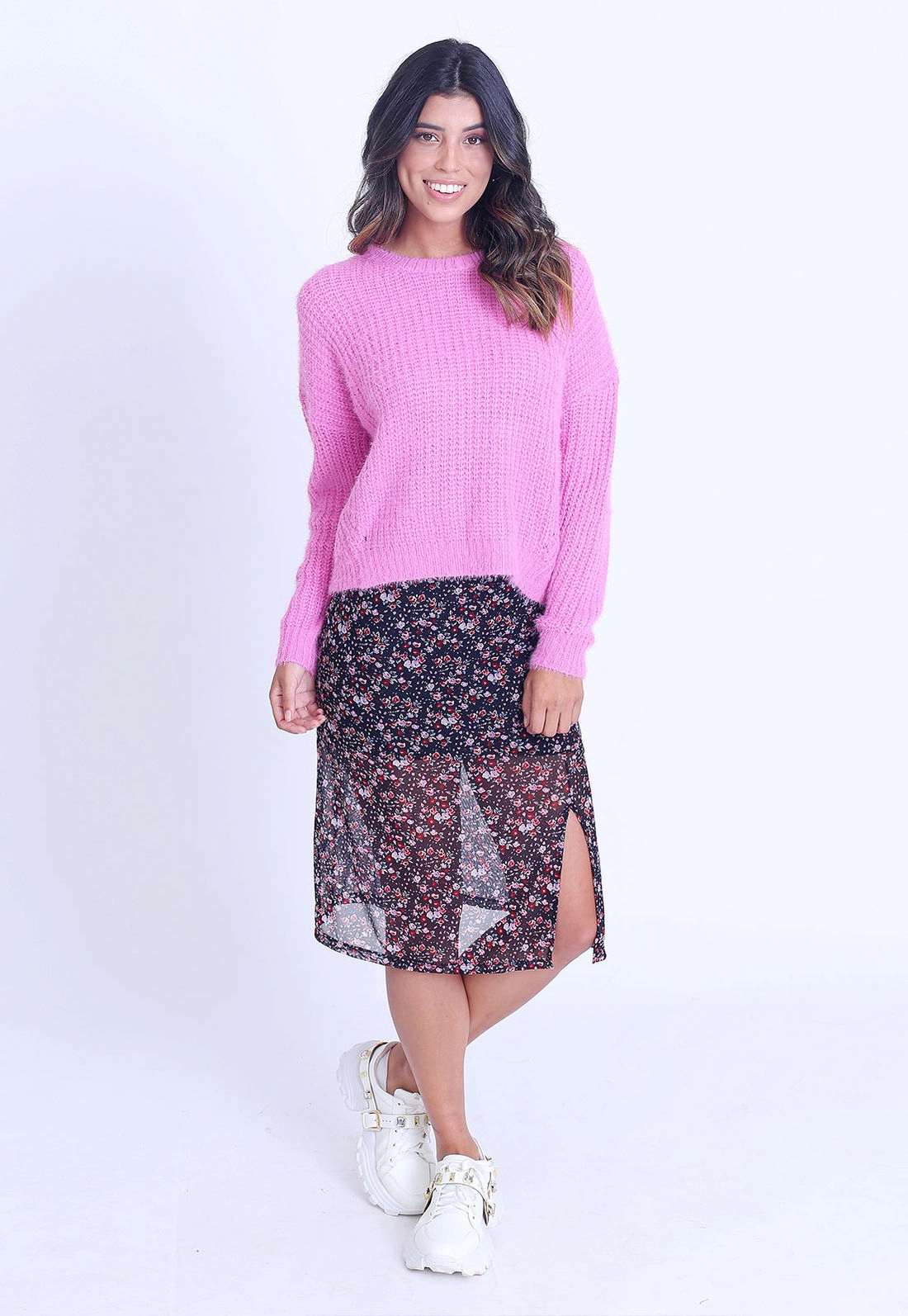 Blusa Tricô Pelo Canelado g