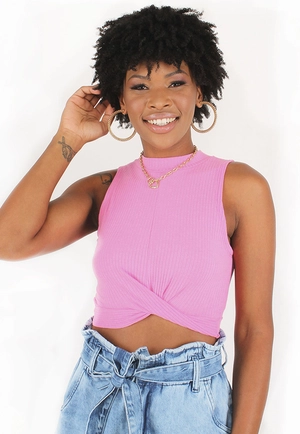 Cropped Rib Sm G/Alt