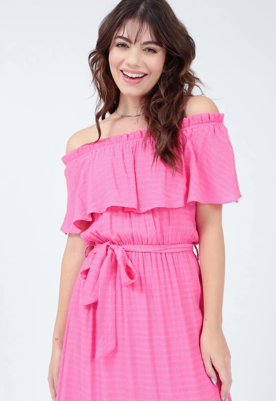 Blusa Cropped Franzido Liberty