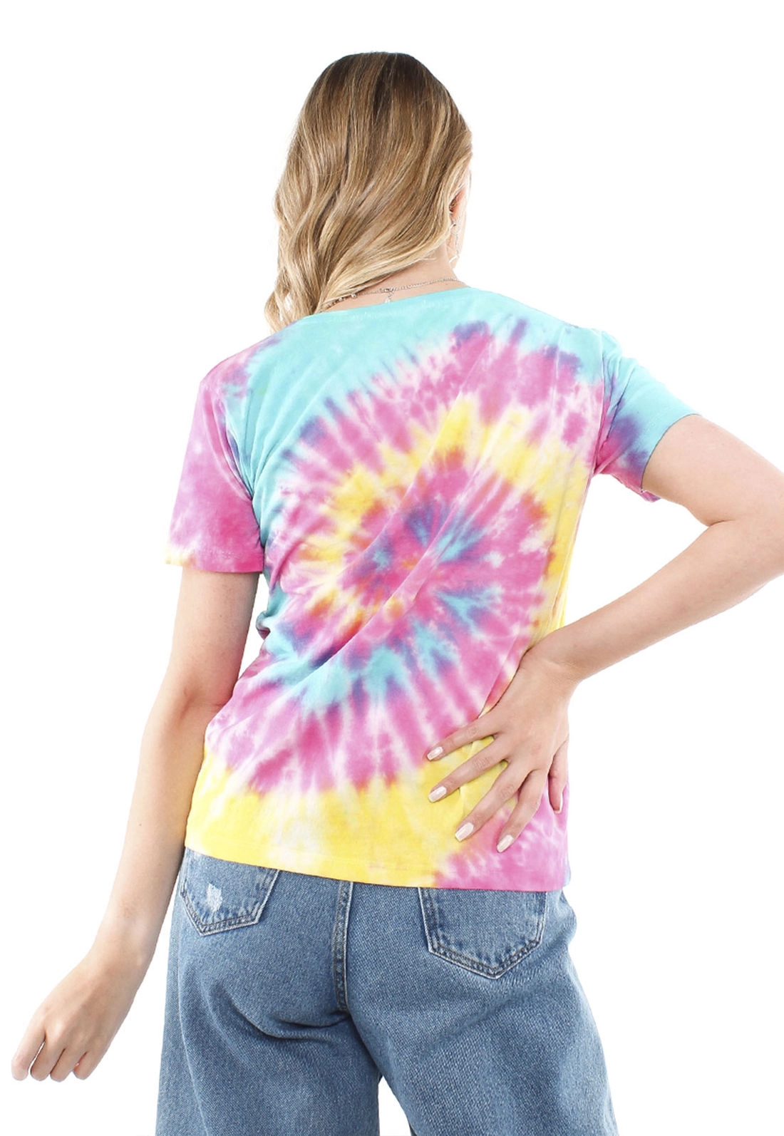 Blusa T-Shirt Malha Tie Dye