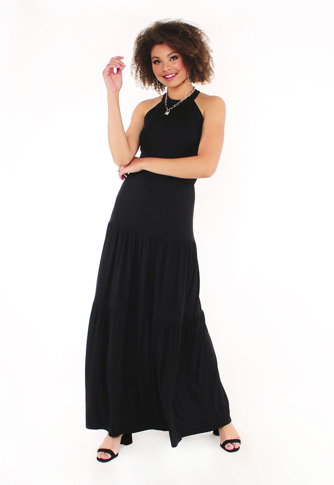 Vestido Longo Marias Liso