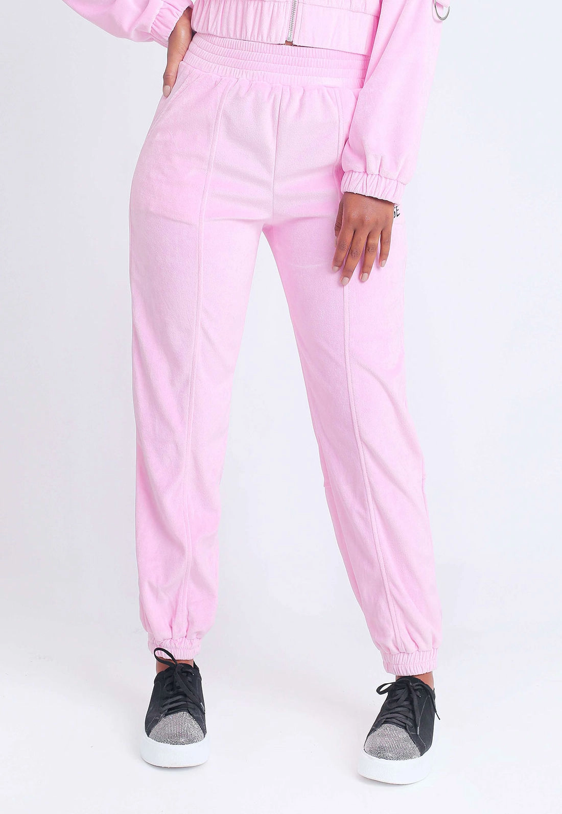 Calça Veludo Jogger Glam Muse